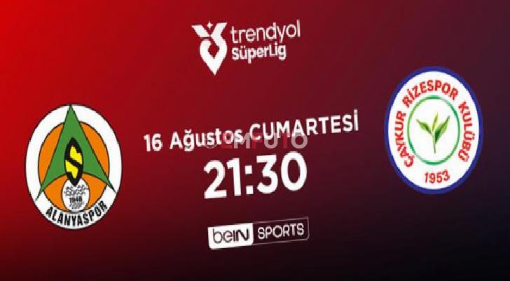 BEKLENEN 11’LER | Corendon Alanyaspor’un konuğu Çaykur Rizespor