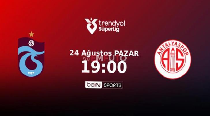 BEKLENEN 11’LER | Trabzonspor – Hesap.com Antalyaspor