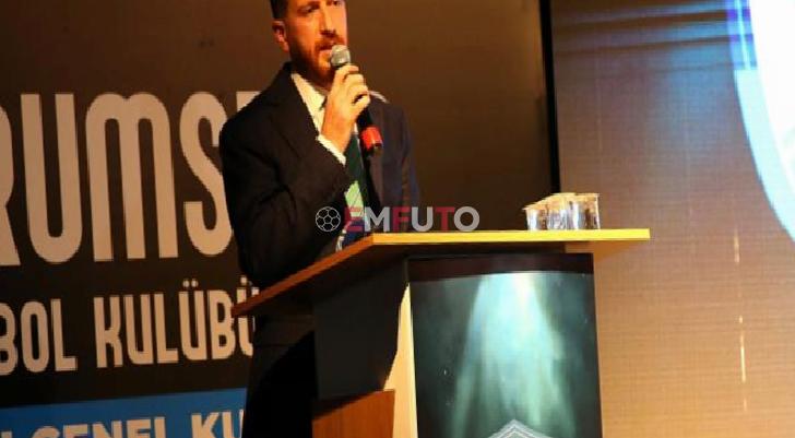 Erzurumspor FK’da başkanlığa tekrar Ahmet Kol seçildi