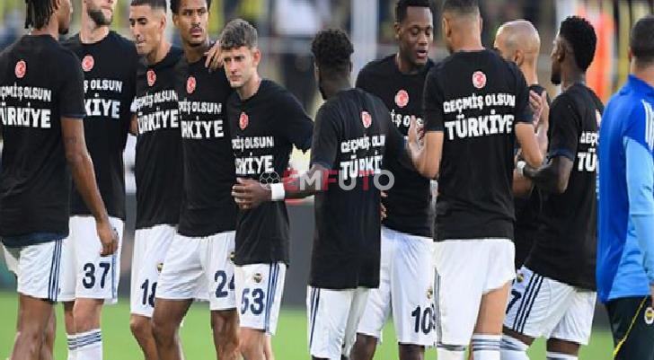 Fenerbahçe: “Geçmiş olsun Türkiye”