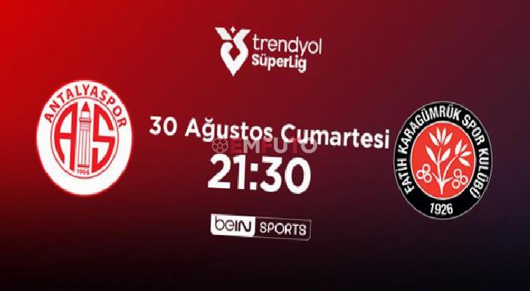 Hesap.com Antalyaspor – Mısırlı.com.tr Fatih Karagümrük