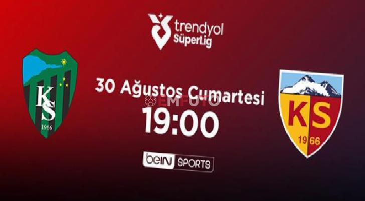 Kocaelispor – Zecorner Kayserispor