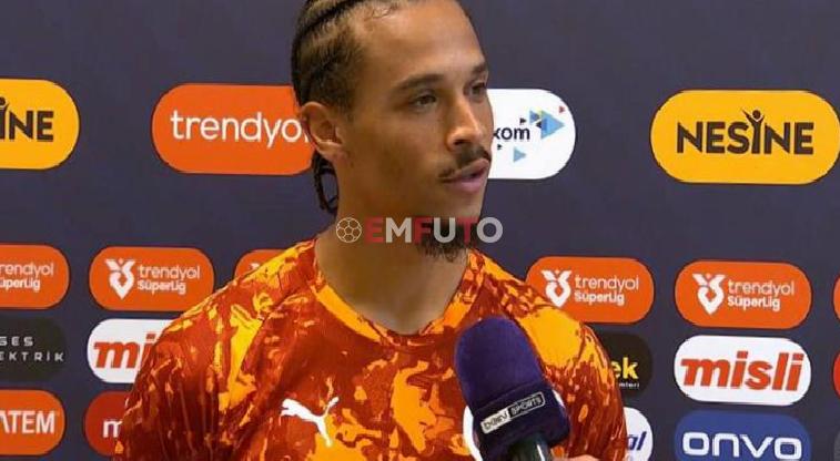 Leroy Sane: “Geçen dönem Galatasaray’a karşı oynarken…”