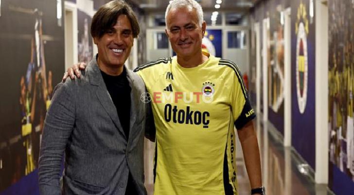 Montella’dan Mourinho’ya ziyaret