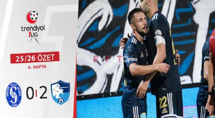 ÖZET | Erzurumspor FK deplasmanda 3 puanı kaptı!