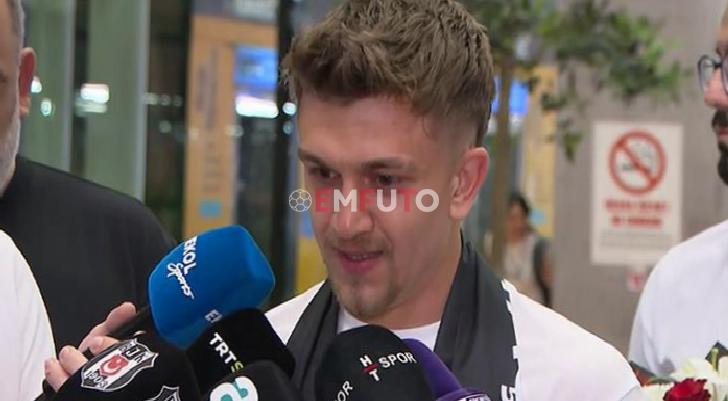 Rıdvan Yılmaz Beşiktaş için İstanbul’da! İşte ilk sözleri