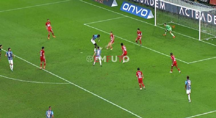 Trabzonspor üst üste iki kere gole yaklaştı!