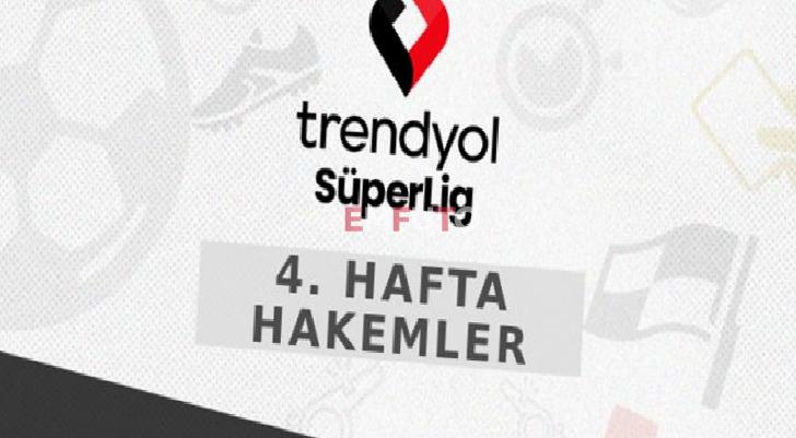 Trendyol Harika Lig’in 4. haftanın hakemleri belirli oldu!