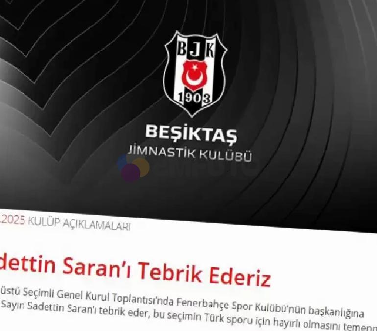besiktastan-fenerbahce-spor-kulubu-lideri-sadettin-sarana-tebrik-bildirisi-0-laubAnwW Beşiktaş'tan Fenerbahçe Spor Kulübü Lideri Sadettin Saran'a tebrik bildirisi